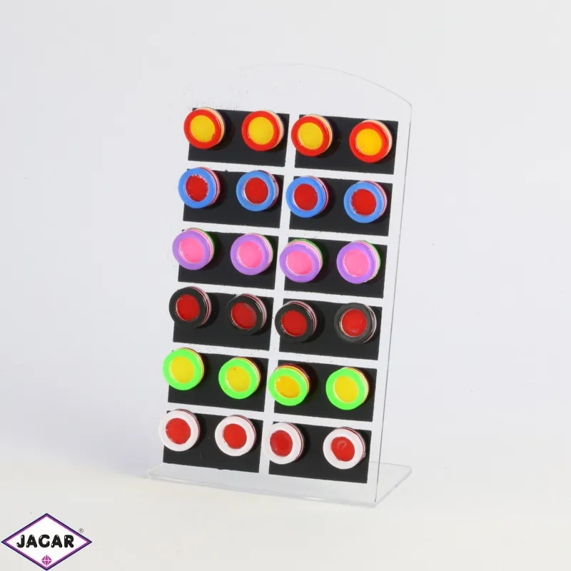 Kolczyki na paletce - 12szt/op - EA2641 Kolczyki na paletce - 12szt/op - EA2641