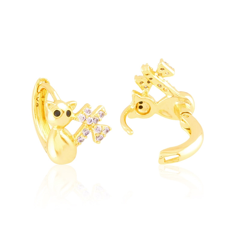 Kolczyki 14k dziecięce Xuping EAP45501
