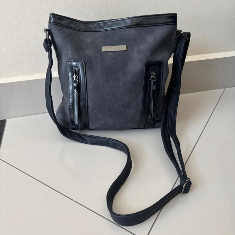 Torba damska czarna 27x27cm TD1392 Torba damska czarna 27x27cm TD1392