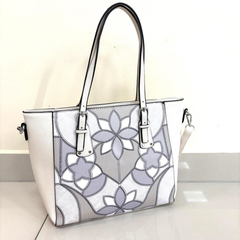 Torba damska beżowa 40x27cm TD1399 Torba damska beżowa 40x27cm TD1399