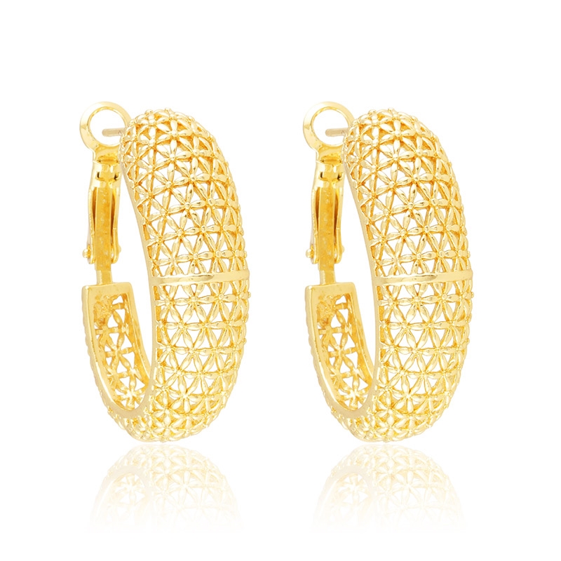 Kolczyki 14k owalne Milan EAP45525 Kolczyki 14k owalne Milan EAP45525