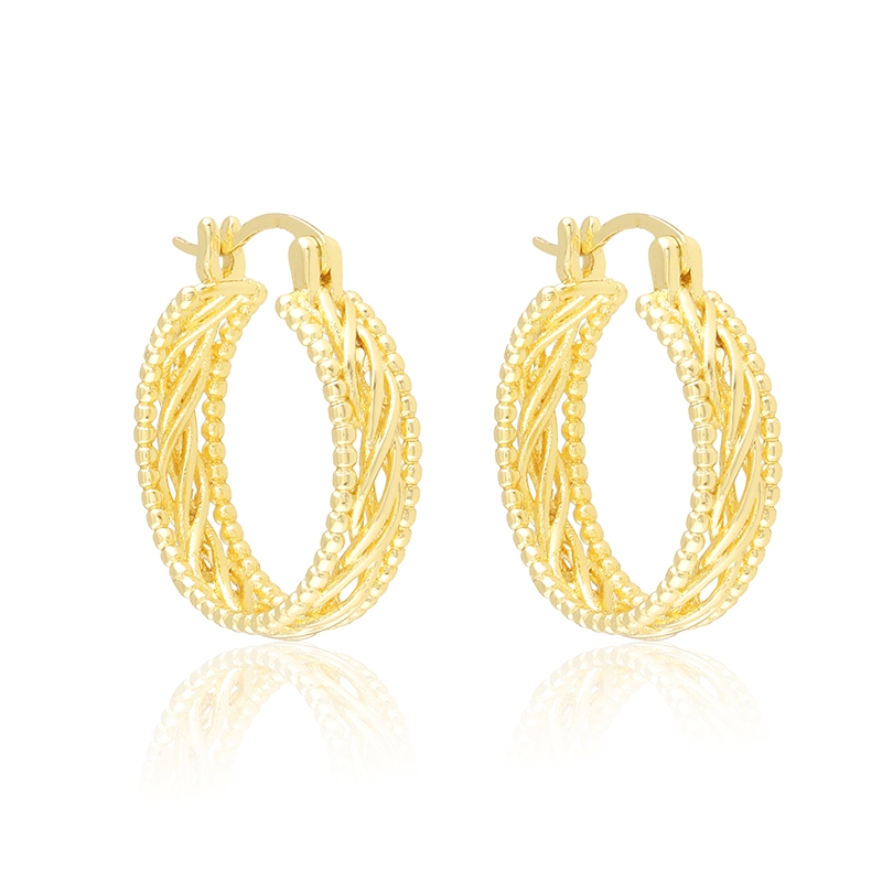 Kolczyki 14k codzienne Milan EAP45622
