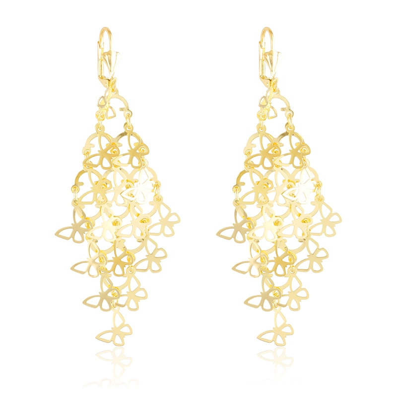 Kolczyki 14k wiszące Milan EAP45650