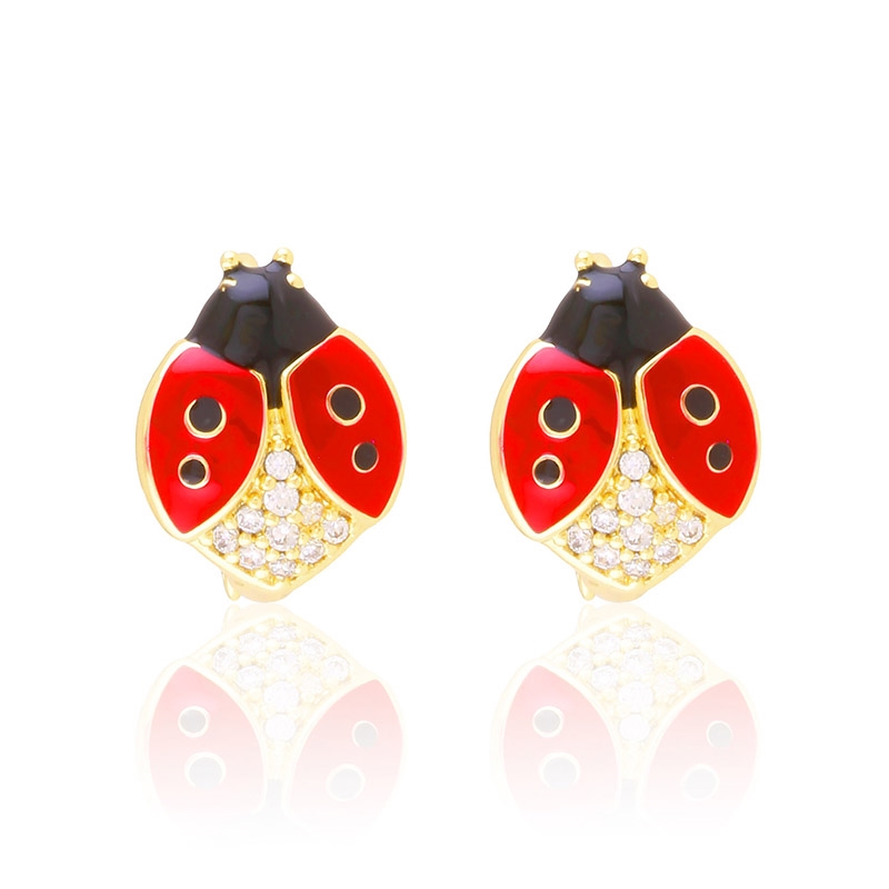 Kolczyki 14k emaliowane Xuping EAP45744 Kolczyki 14k emaliowane Xuping EAP45744