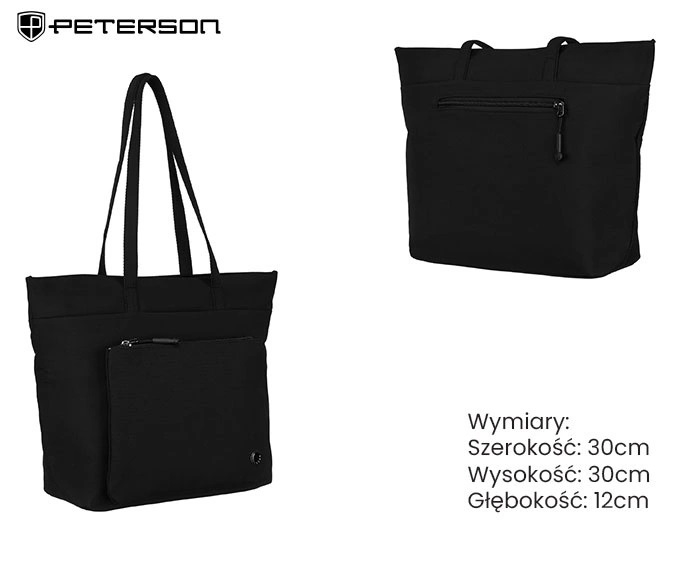 Torebka damska PTN CSM-14 Black TD1429 Torebka damska PTN CSM-14 Black TD1429
