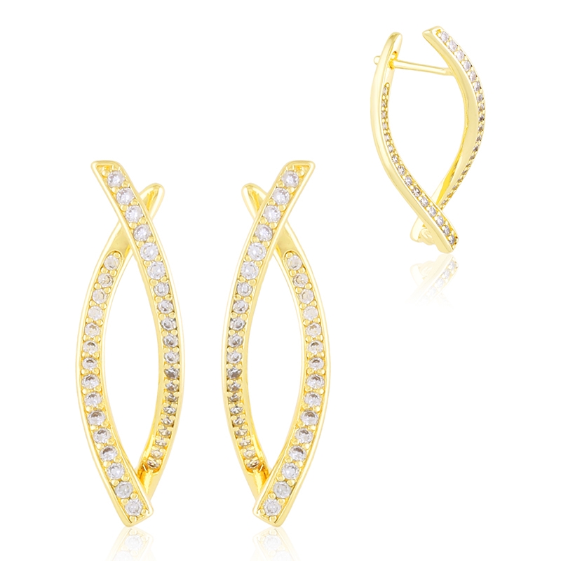 Kolczyki 14k codzienne 7C7C EAP45811