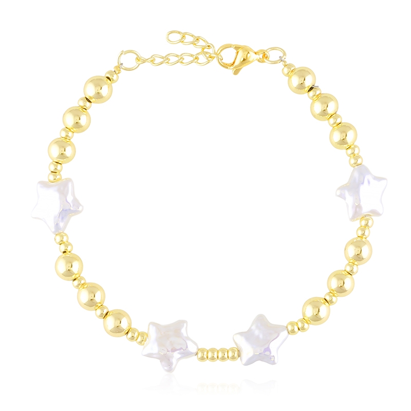 Bransoletka 14k gwiazdki BP23384 Bransoletka 14k gwiazdki BP23384