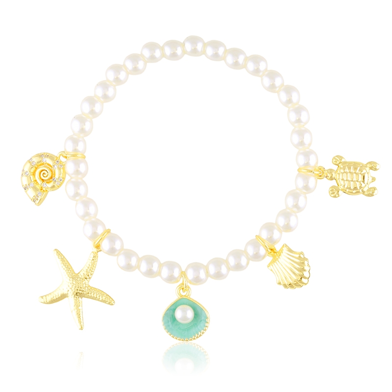 Bransoletka 14k muszelki Milan BP23387 Bransoletka 14k muszelki Milan BP23387