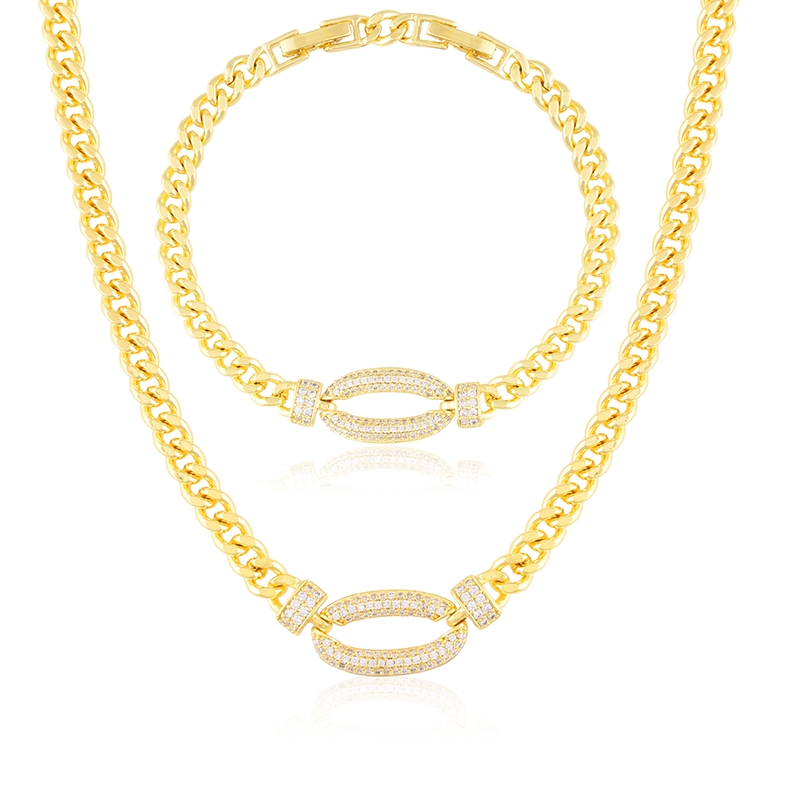 Komplet biżuterii 14k Xuping PK1067 Komplet biżuterii 14k Xuping PK1067