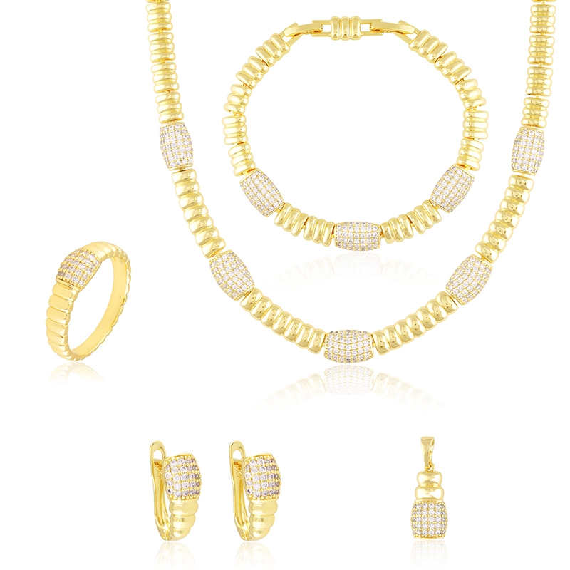 Komplet biżuterii 14k Xuping PK1068 Komplet biżuterii 14k Xuping PK1068