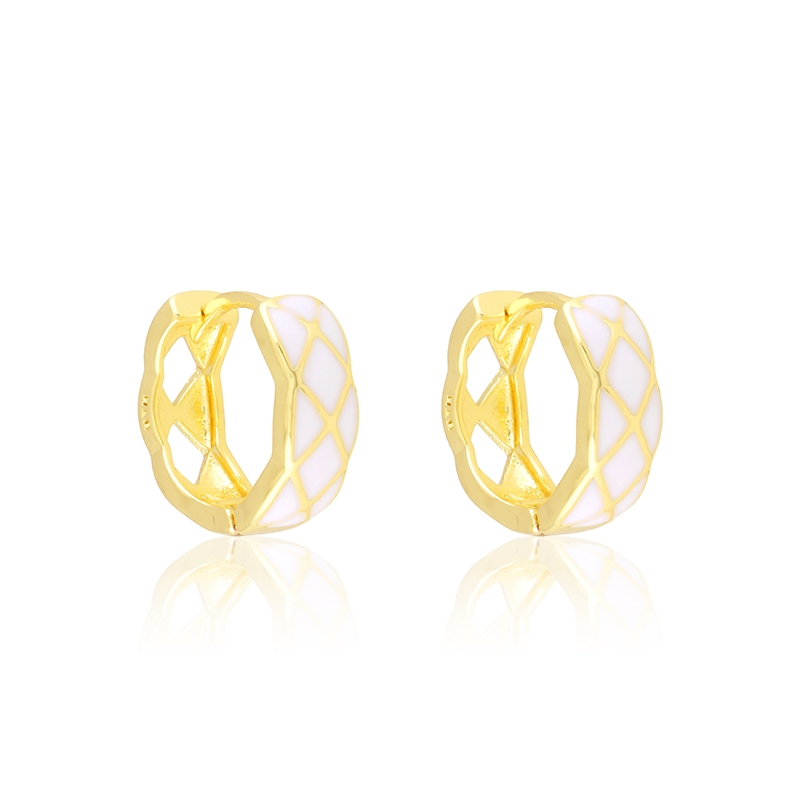 Kolczyki 14k emaliowane Milan EAP45892 Kolczyki 14k emaliowane Milan EAP45892