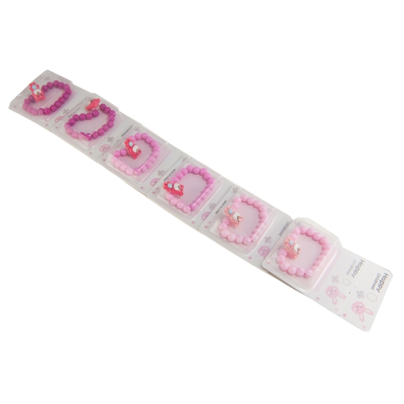 Bransoletka dziecięca TEDDY 6szt/op BRA5199 Bransoletka dziecięca TEDDY 6szt/op BRA5199
