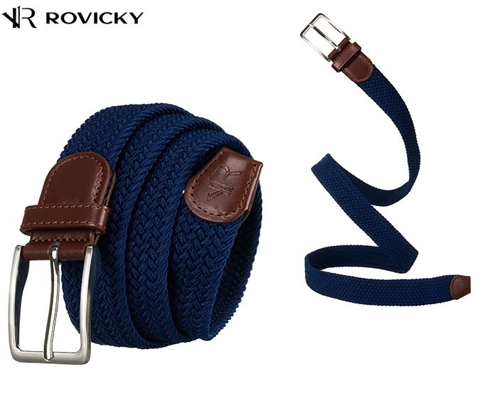 Pasek parciany 3,5cm niebieski BL655 Pasek parciany 3,5cm niebieski BL655