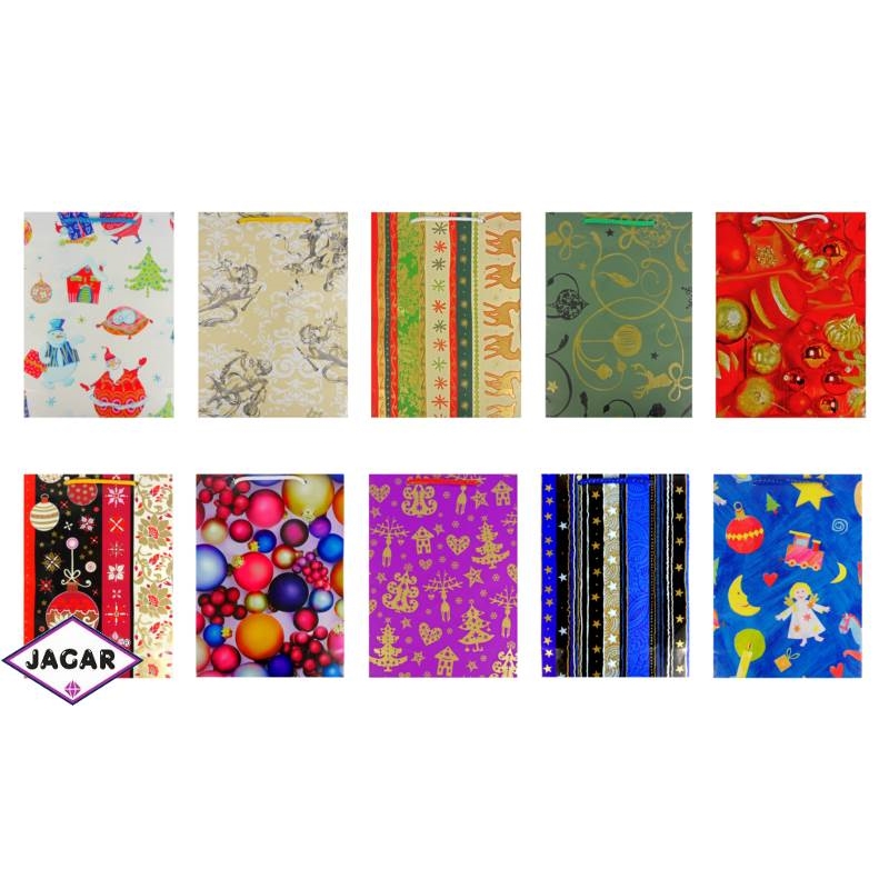 Torebki świąteczne 15x11cm 25szt/op TP1104 Torebki świąteczne 15x11cm 25szt/op TP1104