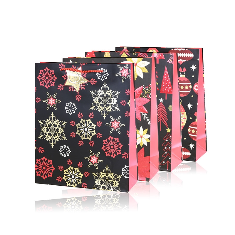 Torebki świąteczne 32x26x10cm 12szt/op TP1277 Torebki świąteczne 32x26x10cm 12szt/op TP1277