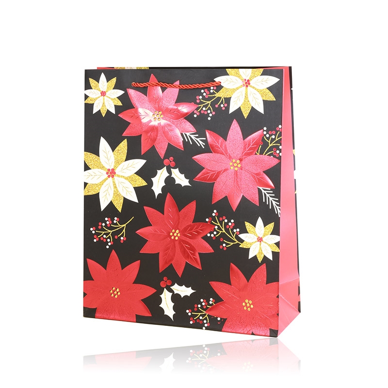 Torebki świąteczne 32x26x10cm 12szt/op TP1277 Torebki świąteczne 32x26x10cm 12szt/op TP1277