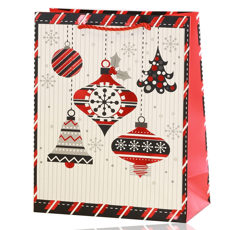 Torebki świąteczne 42x30x12cm 12szt/op TP1310 Torebki świąteczne 42x30x12cm 12szt/op TP1310