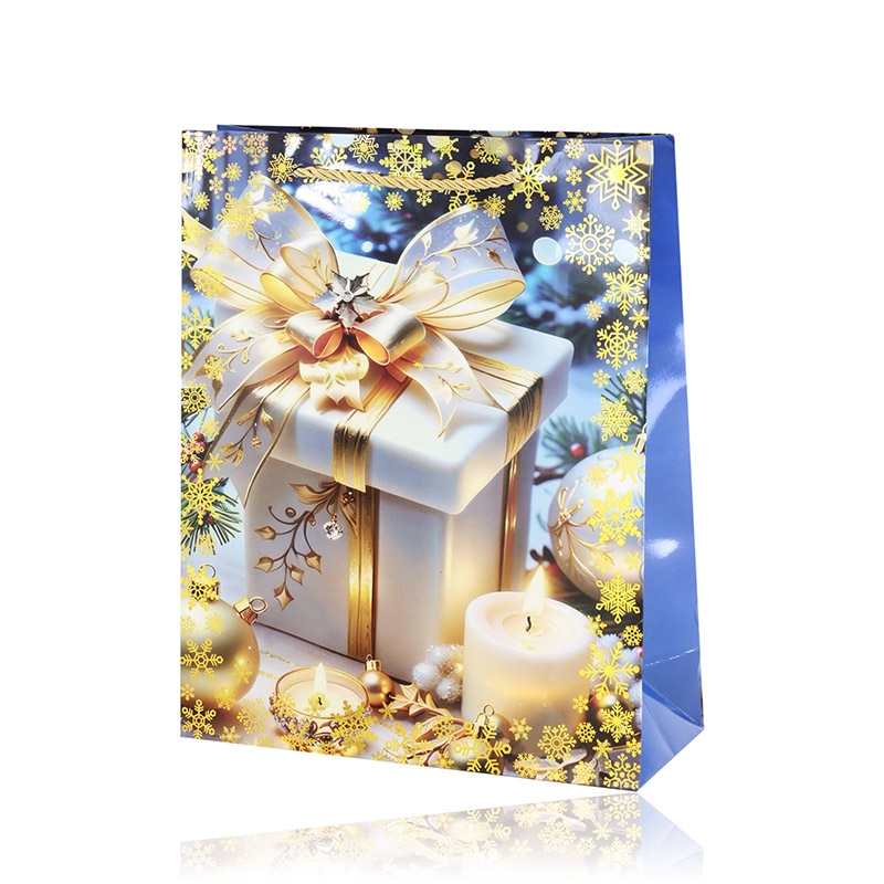 Torebki świąteczne 42x30x12cm 12szt/op TP1335 Torebki świąteczne 42x30x12cm 12szt/op TP1335