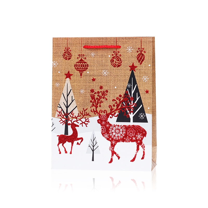 Torebki prezentowe świąteczne 32x26cm 12szt TP530 Torebki prezentowe świąteczne 32x26cm 12szt TP530