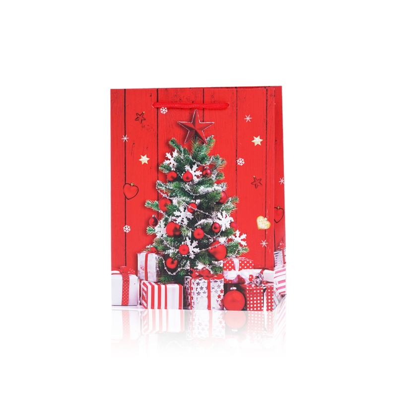 Torebki prezentowe świąteczne 24x18cm 12szt TP533 Torebki prezentowe świąteczne 24x18cm 12szt TP533