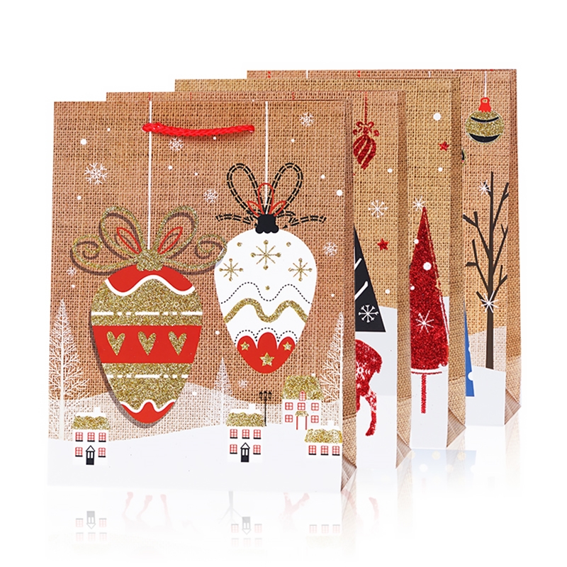 Torebki prezentowe świąteczne 40x30cm 12szt TP536 Torebki prezentowe świąteczne 40x30cm 12szt TP536