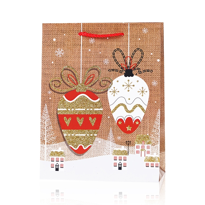 Torebki prezentowe świąteczne 40x30cm 12szt TP536 Torebki prezentowe świąteczne 40x30cm 12szt TP536