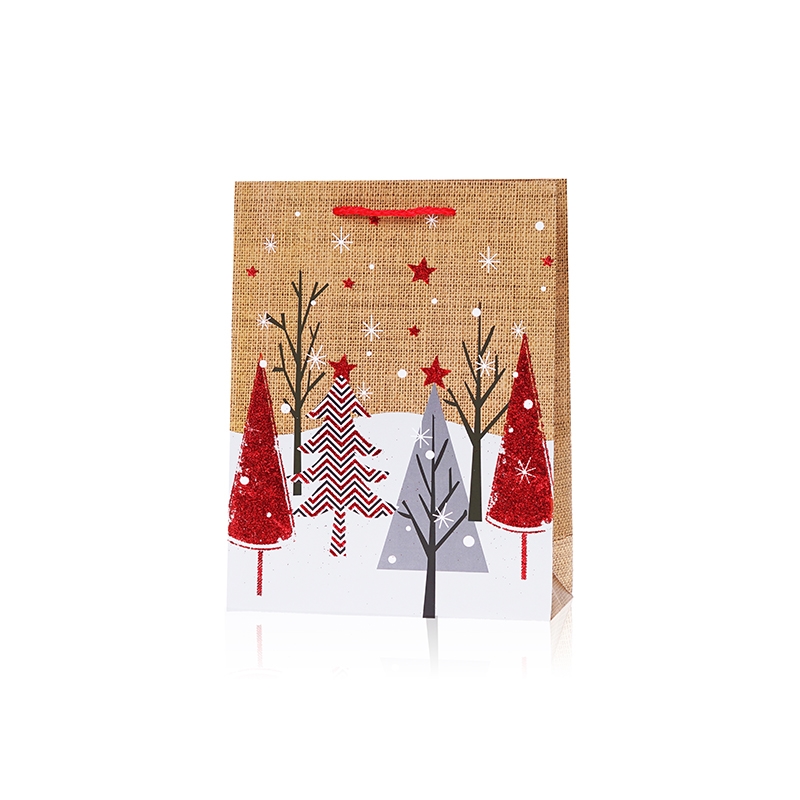 Torebki prezentowe świąteczne 24x18cm 12szt TP554 Torebki prezentowe świąteczne 24x18cm 12szt TP554