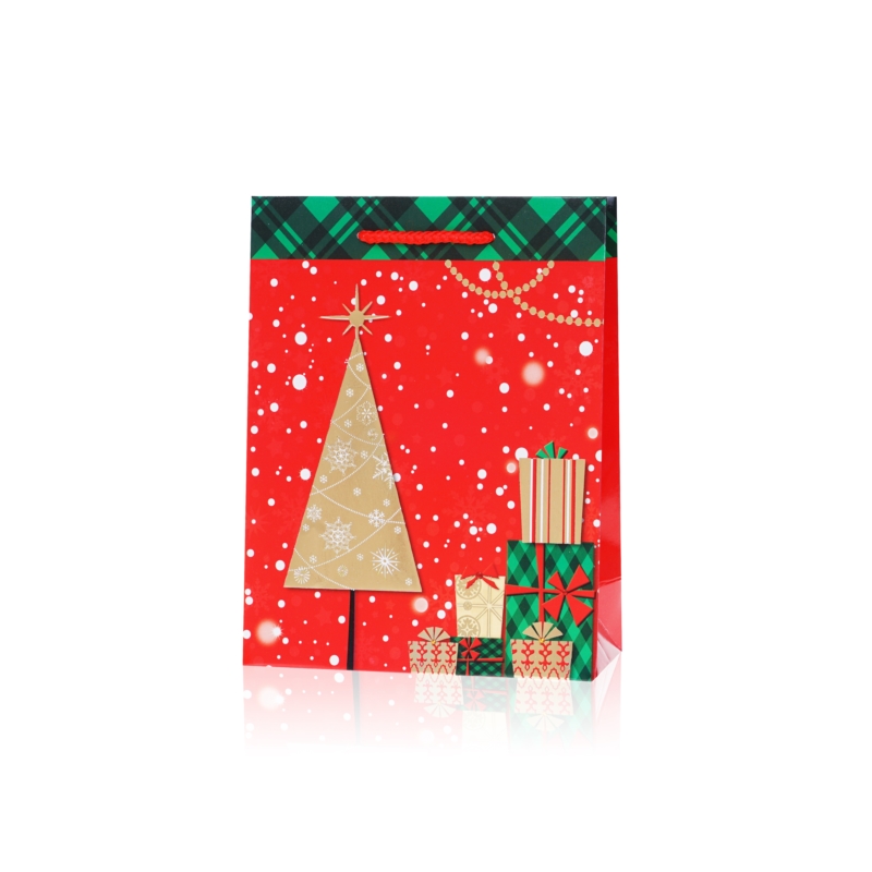 Torebki prezentowe świąteczne 23x18cm 12szt TP558 Torebki prezentowe świąteczne 23x18cm 12szt TP558