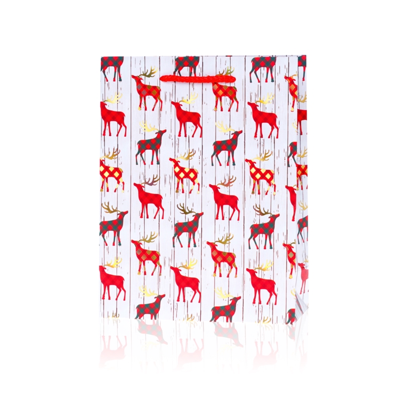 Torebki prezentowe świąteczne 32x26cm 12szt TP575 Torebki prezentowe świąteczne 32x26cm 12szt TP575