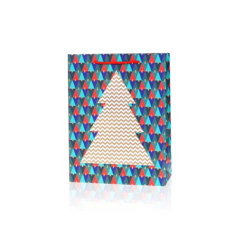 Torebki prezentowe świąteczne 23x18cm 12szt TP577 Torebki prezentowe świąteczne 23x18cm 12szt TP577