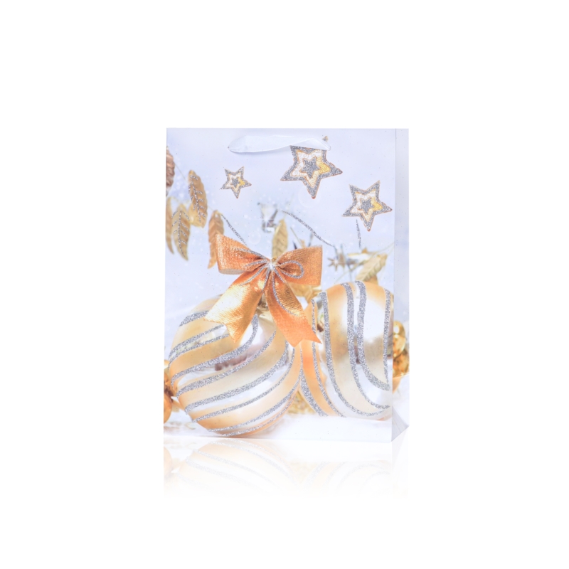 Torebki prezentowe świąteczne 23x18cm 12szt TP583 Torebki prezentowe świąteczne 23x18cm 12szt TP583