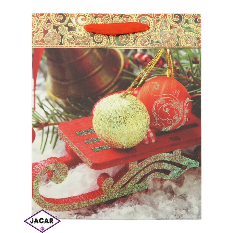Torebki świąteczne - 24cmx18cm - 12szt/op TP81 Torebki świąteczne - 24cmx18cm - 12szt/op TP81