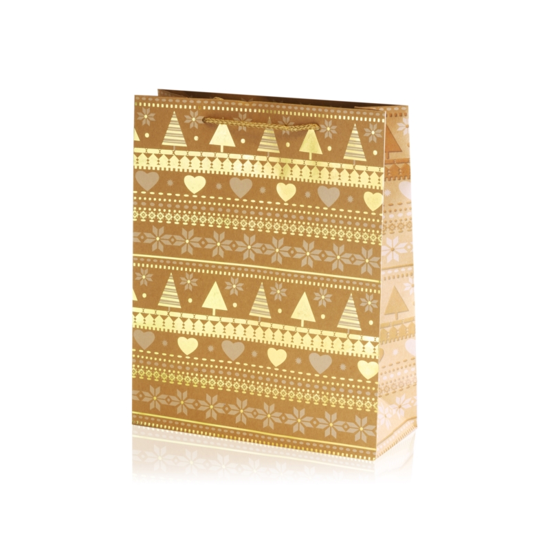 Torebki świąteczne 23x18x8cm 12szt/op TP849 Torebki świąteczne 23x18x8cm 12szt/op TP849