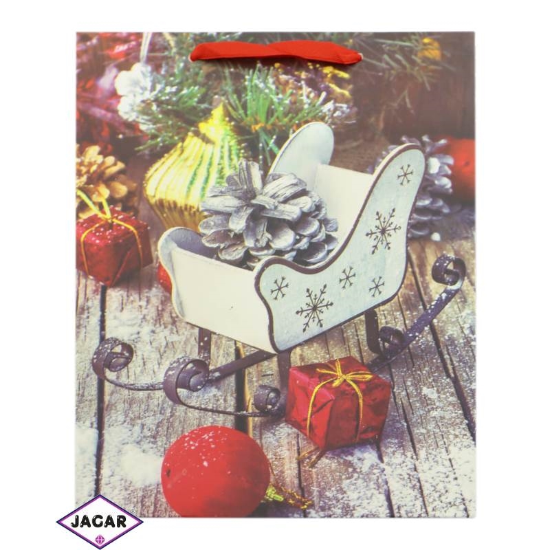 Torebki świąteczne - 32cmx26cm - 12szt/op TP86 Torebki świąteczne - 32cmx26cm - 12szt/op TP86