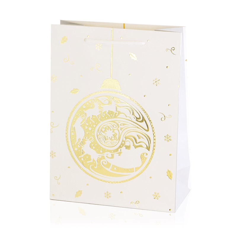 Torebki świąteczne 42x30x12cm 12szt/op TP874 Torebki świąteczne 42x30x12cm 12szt/op TP874