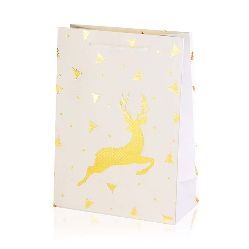 Torebki świąteczne 42x30x12cm 12szt/op TP874 Torebki świąteczne 42x30x12cm 12szt/op TP874