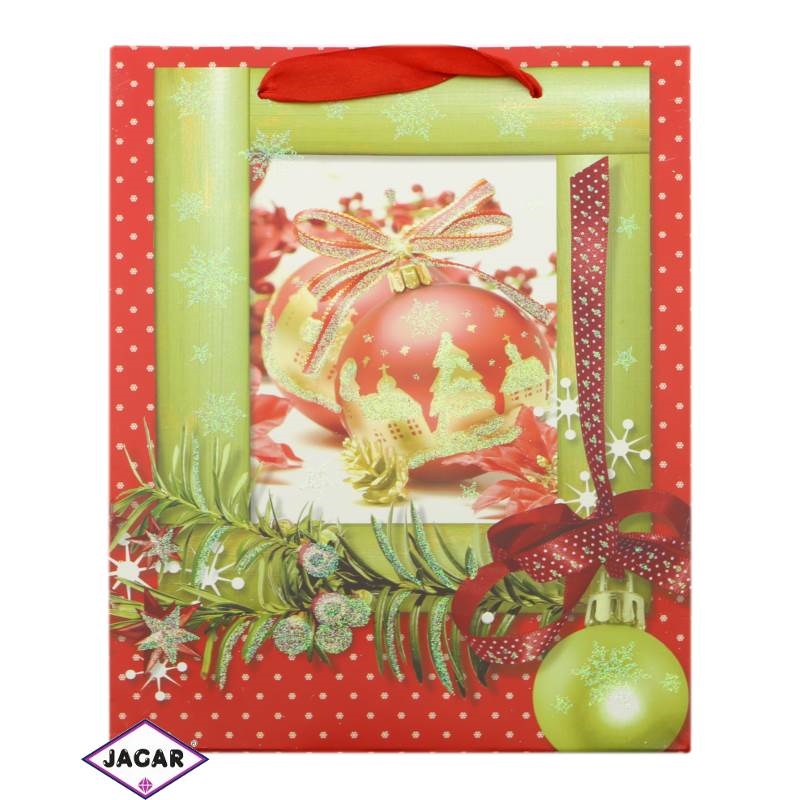 Torebki świąteczne - 32cmx26cm - 12szt/op TP89 Torebki świąteczne - 32cmx26cm - 12szt/op TP89