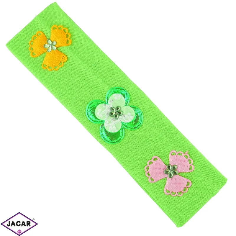 Opaska do włosów z kwaituszkami - 18x4,5cm OPS375 Opaska do włosów z kwaituszkami - 18x4,5cm OPS375