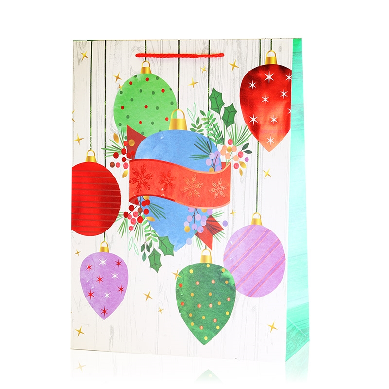 Torebki świąteczne 42x30x12cm 12szt/op TP902 Torebki świąteczne 42x30x12cm 12szt/op TP902