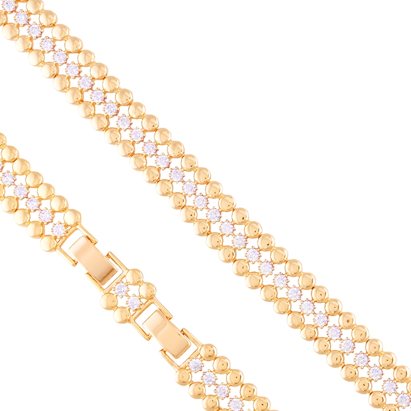 Bransoletka z kryształkami Xuping BP23410 Bransoletka z kryształkami Xuping BP23410