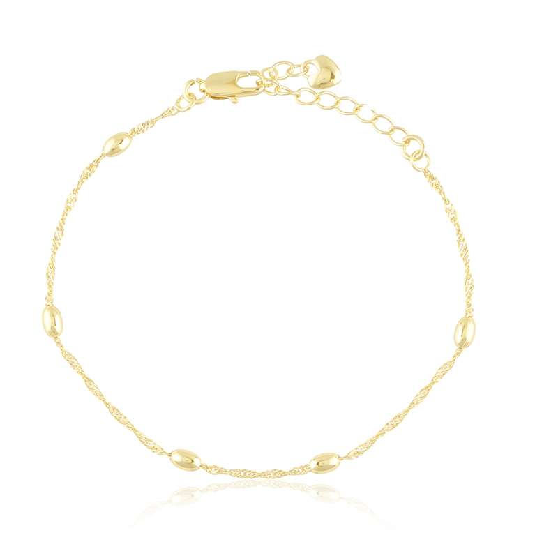 Bransoletka 14k z kulkami Milan BP23425 Bransoletka 14k z kulkami Milan BP23425