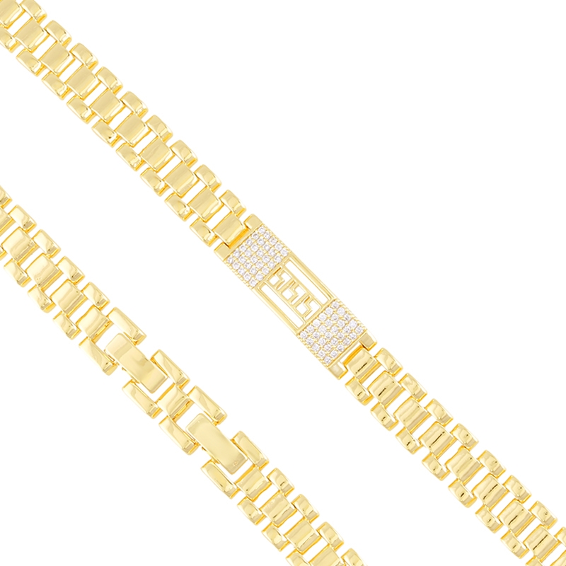 Bransoletka 14k grecki wzór Milan BP23427 Bransoletka 14k grecki wzór Milan BP23427
