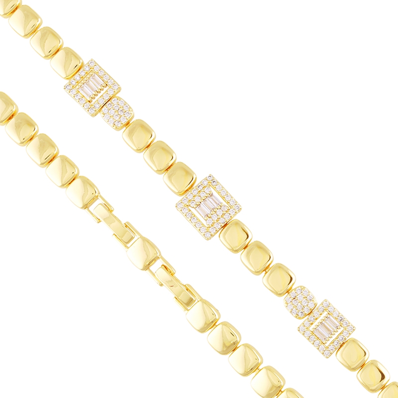 Bransoletka 14k z kryształkami Milan BP23431 Bransoletka 14k z kryształkami Milan BP23431