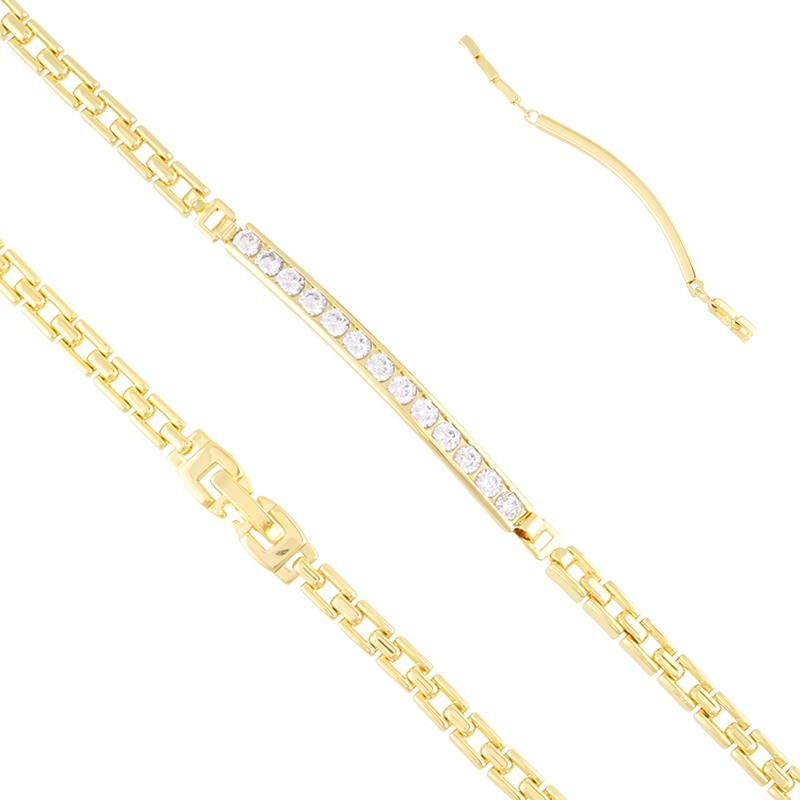Bransoletka 14k panel Xuping BP23441 Bransoletka 14k panel Xuping BP23441