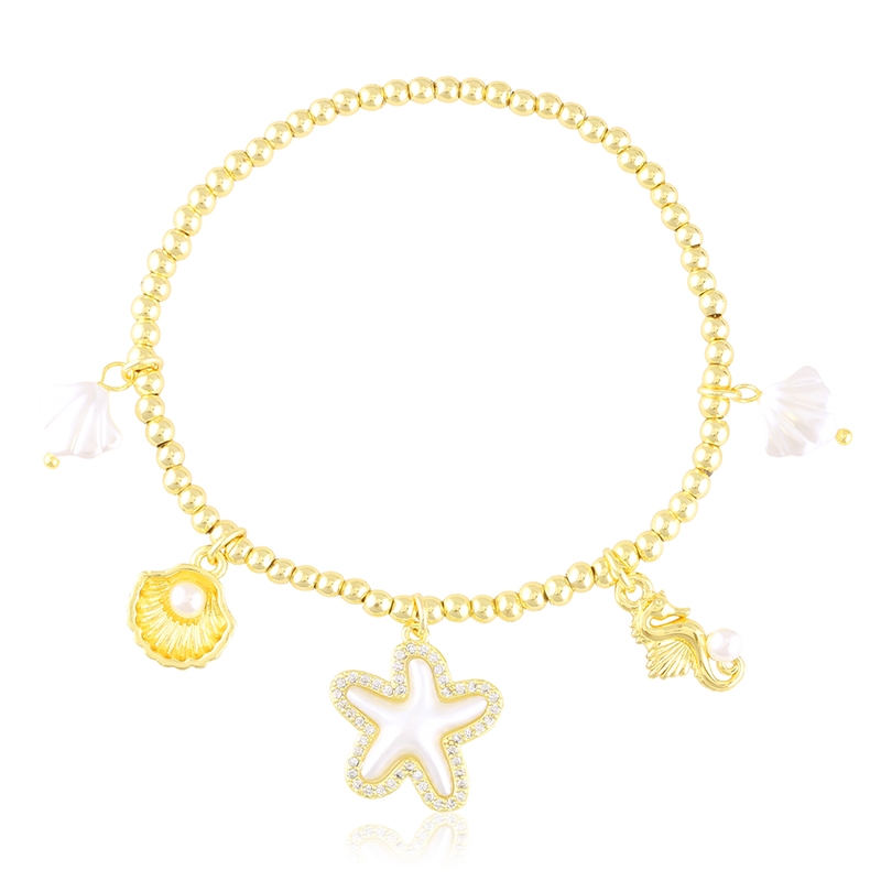 Bransoletka 14k z perłą BP23448