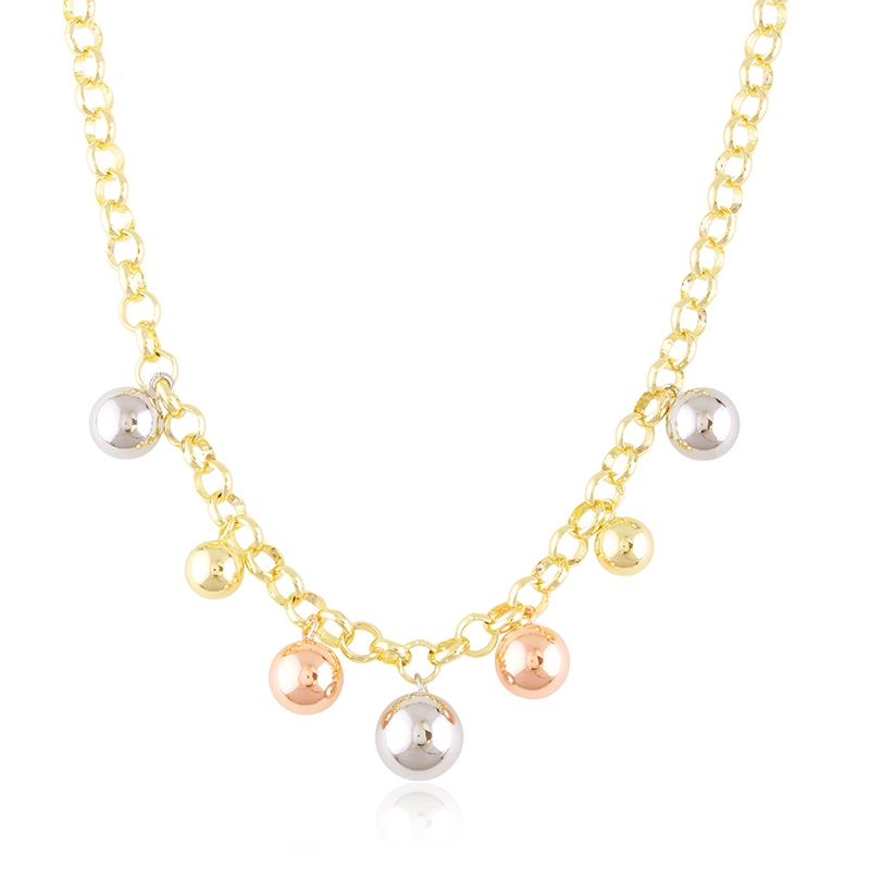 Naszyjnik 14k bicolor CP18879 Naszyjnik 14k bicolor CP18879