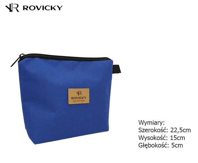Kosmetyczka damska R-KOS Blue KOS563 Kosmetyczka damska R-KOS Blue KOS563