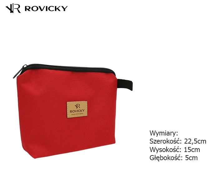Kosmetyczka damska R-KOS Red KOS564 Kosmetyczka damska R-KOS Red KOS564