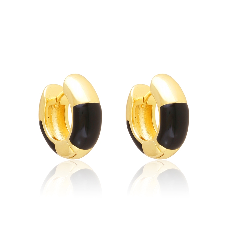 Kolczyki 14k emaliowane Milan EAP45907
