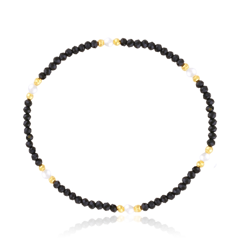 Bransoletka 14k z koralikami LUNA BP23487 Bransoletka 14k z koralikami LUNA BP23487